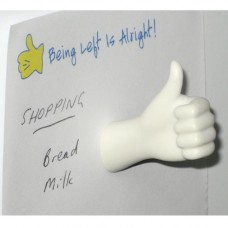 Hand Magnet Thumbs Up White