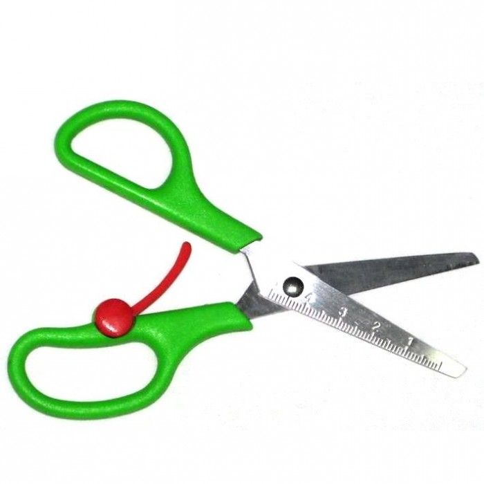 Springy Children's Scissors