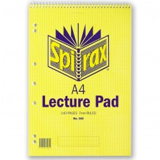 A4 Spirax 905 Lecture Pad